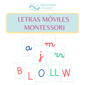 Letras móviles Montessori